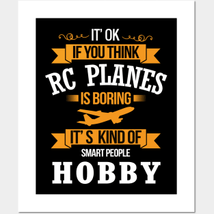 RC plane Hobby Gift slogan Posters and Art